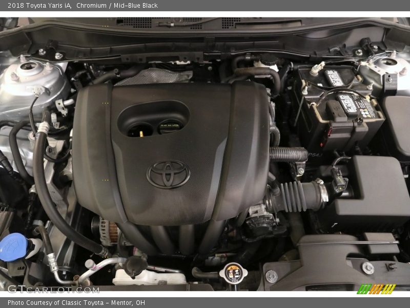 Chromium / Mid-Blue Black 2018 Toyota Yaris iA