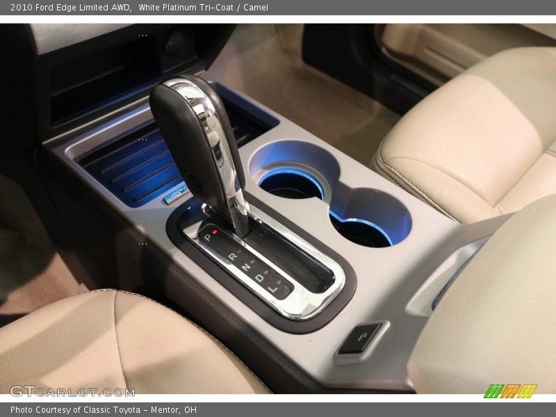 White Platinum Tri-Coat / Camel 2010 Ford Edge Limited AWD