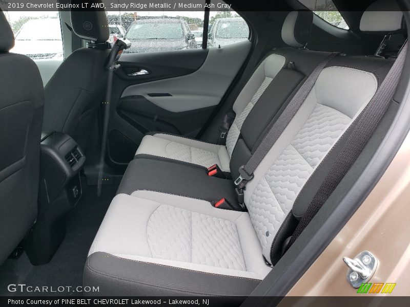 Sandy Ridge Metallic / Medium Ash Gray 2019 Chevrolet Equinox LT AWD