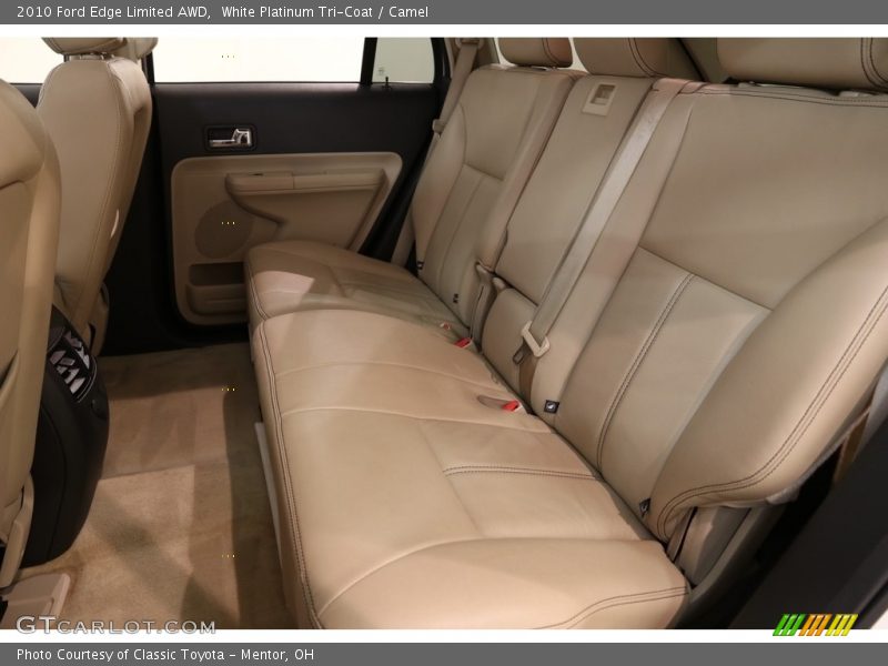 White Platinum Tri-Coat / Camel 2010 Ford Edge Limited AWD