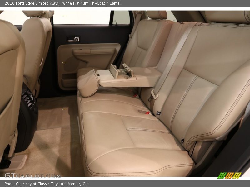 White Platinum Tri-Coat / Camel 2010 Ford Edge Limited AWD