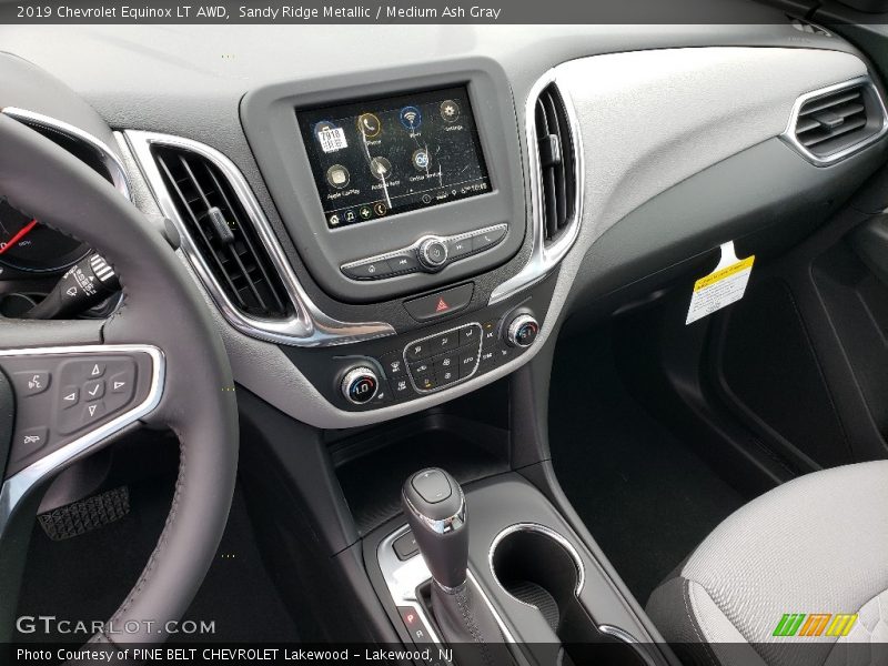 Sandy Ridge Metallic / Medium Ash Gray 2019 Chevrolet Equinox LT AWD