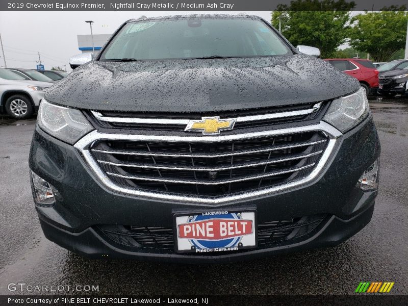 Nightfall Gray Metallic / Medium Ash Gray 2019 Chevrolet Equinox Premier