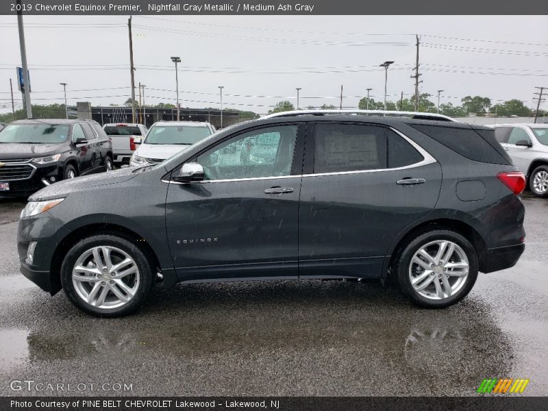 Nightfall Gray Metallic / Medium Ash Gray 2019 Chevrolet Equinox Premier