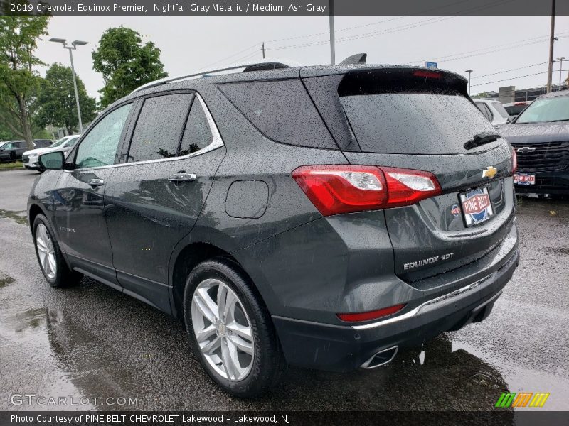 Nightfall Gray Metallic / Medium Ash Gray 2019 Chevrolet Equinox Premier