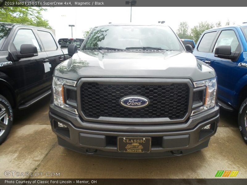 Magnetic / Black 2019 Ford F150 STX SuperCrew 4x4