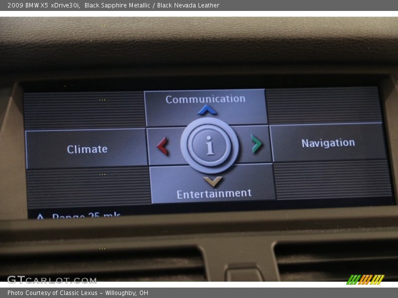 Black Sapphire Metallic / Black Nevada Leather 2009 BMW X5 xDrive30i