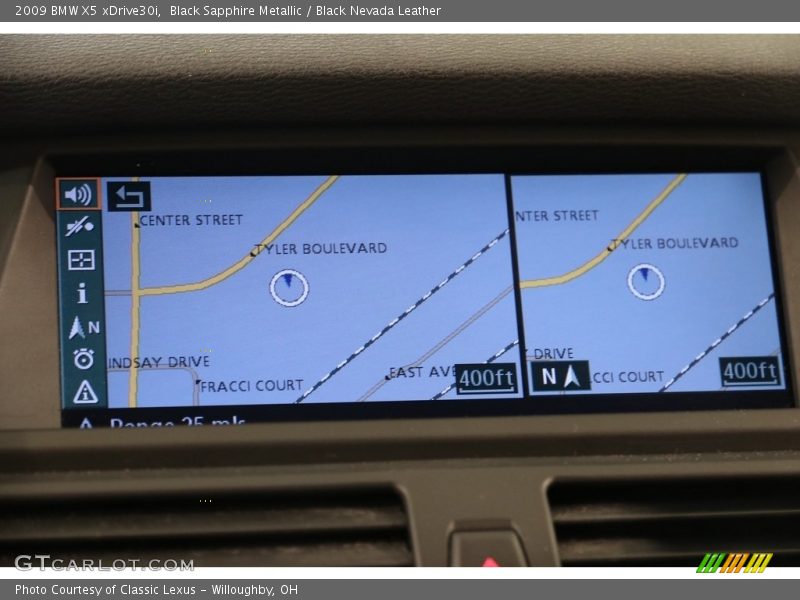 Black Sapphire Metallic / Black Nevada Leather 2009 BMW X5 xDrive30i