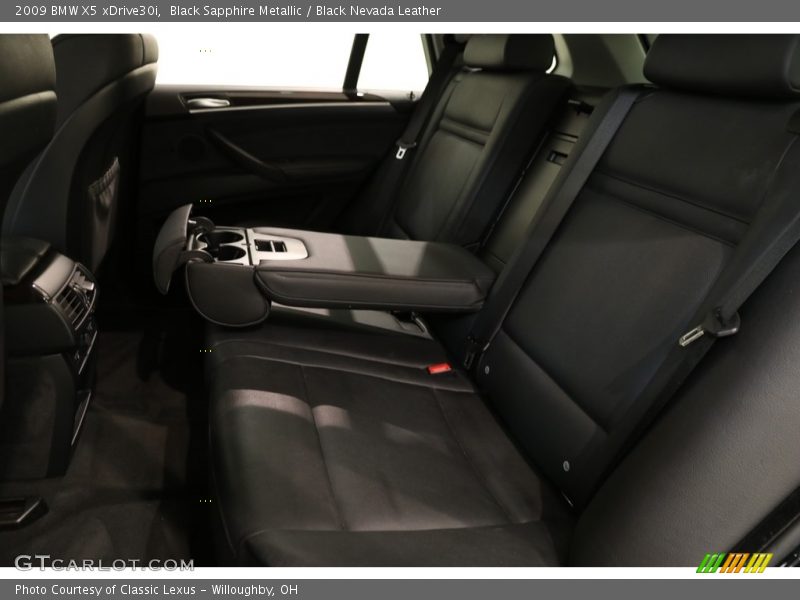 Black Sapphire Metallic / Black Nevada Leather 2009 BMW X5 xDrive30i
