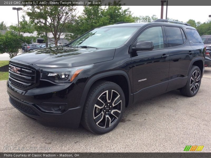 Ebony Twilight Metallic / Jet Black 2019 GMC Acadia SLT AWD