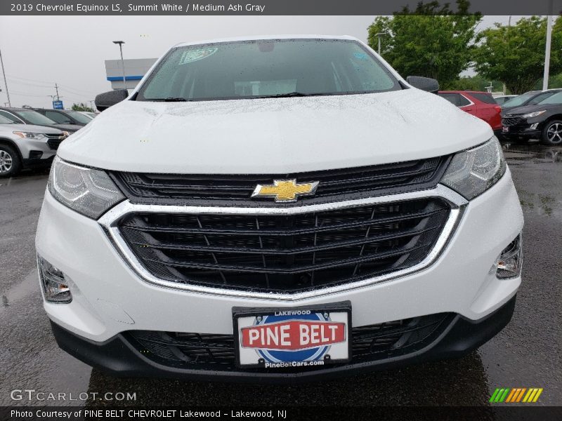 Summit White / Medium Ash Gray 2019 Chevrolet Equinox LS