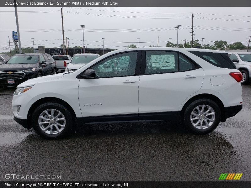 Summit White / Medium Ash Gray 2019 Chevrolet Equinox LS
