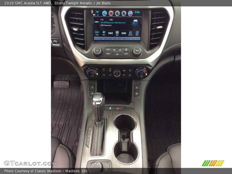 Ebony Twilight Metallic / Jet Black 2019 GMC Acadia SLT AWD