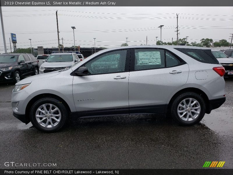 Silver Ice Metallic / Medium Ash Gray 2019 Chevrolet Equinox LS