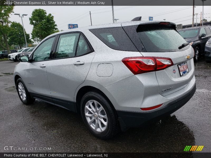Silver Ice Metallic / Medium Ash Gray 2019 Chevrolet Equinox LS