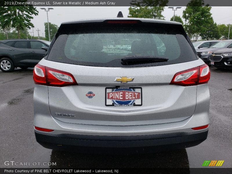 Silver Ice Metallic / Medium Ash Gray 2019 Chevrolet Equinox LS