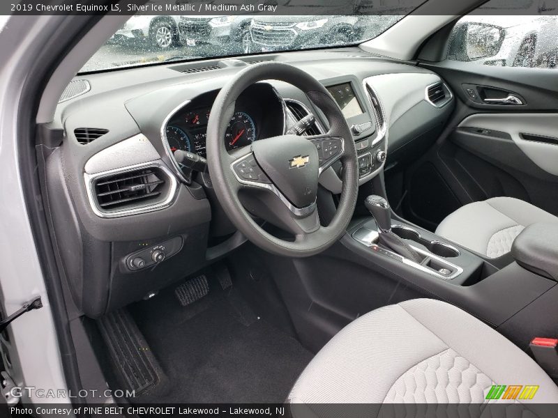 Silver Ice Metallic / Medium Ash Gray 2019 Chevrolet Equinox LS