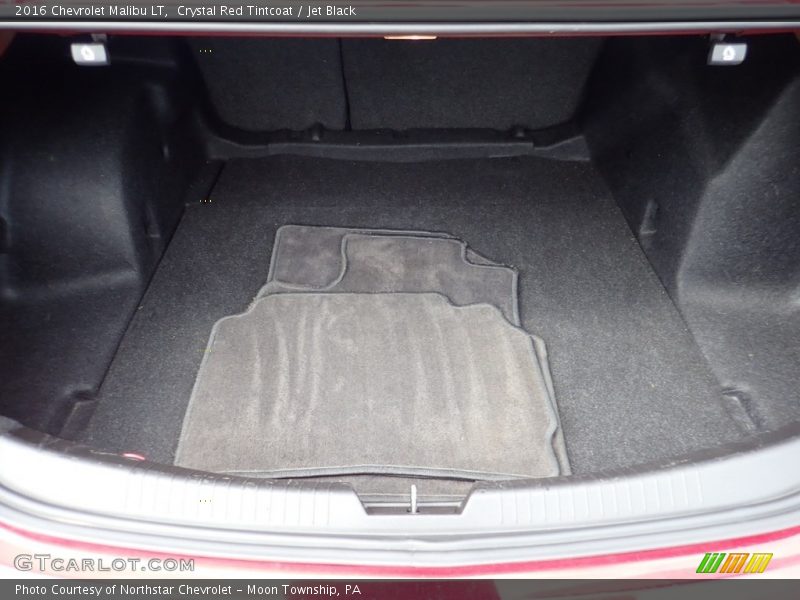 Crystal Red Tintcoat / Jet Black 2016 Chevrolet Malibu LT