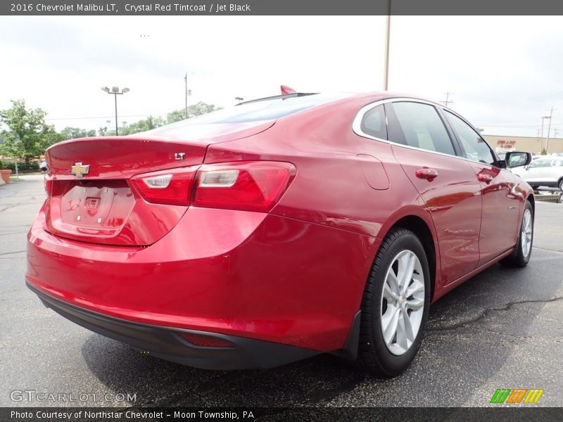 Crystal Red Tintcoat / Jet Black 2016 Chevrolet Malibu LT