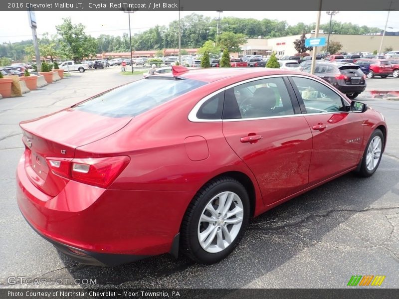 Crystal Red Tintcoat / Jet Black 2016 Chevrolet Malibu LT