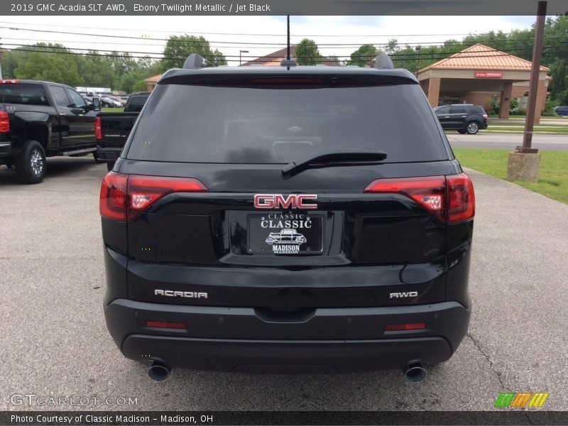 Ebony Twilight Metallic / Jet Black 2019 GMC Acadia SLT AWD