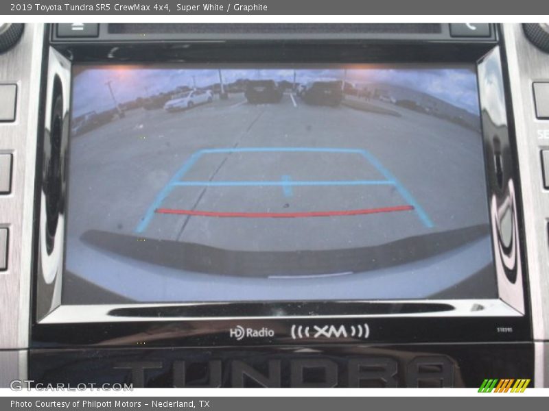 Super White / Graphite 2019 Toyota Tundra SR5 CrewMax 4x4