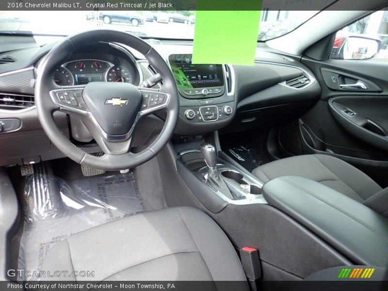 Crystal Red Tintcoat / Jet Black 2016 Chevrolet Malibu LT