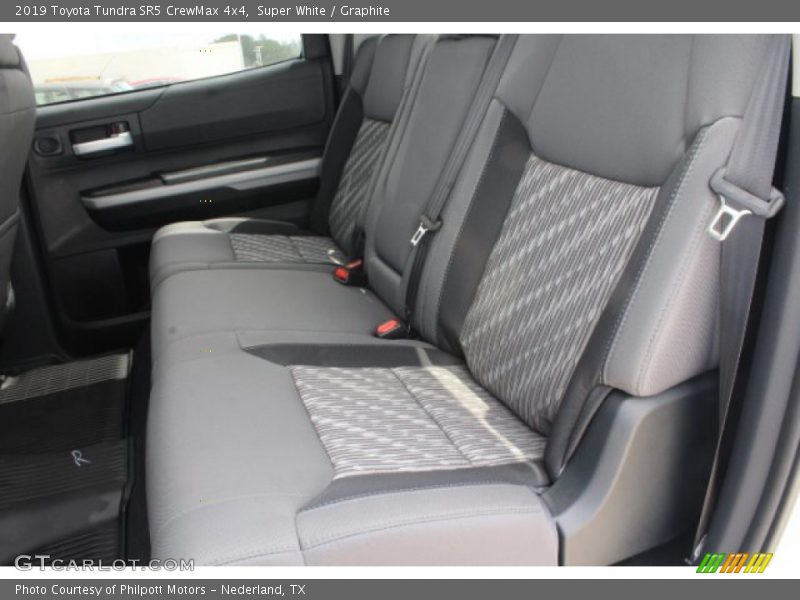 Super White / Graphite 2019 Toyota Tundra SR5 CrewMax 4x4