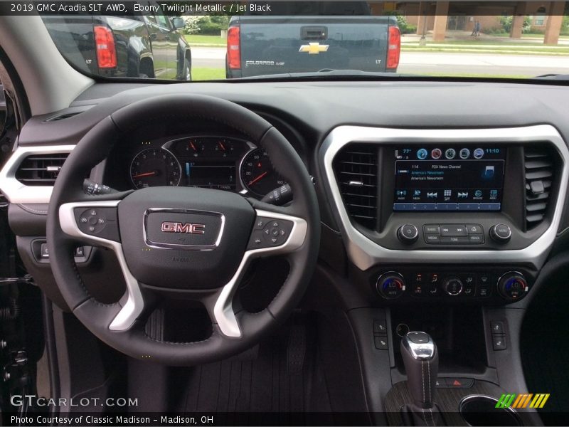 Ebony Twilight Metallic / Jet Black 2019 GMC Acadia SLT AWD