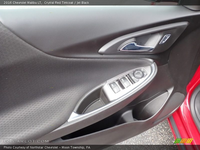 Crystal Red Tintcoat / Jet Black 2016 Chevrolet Malibu LT