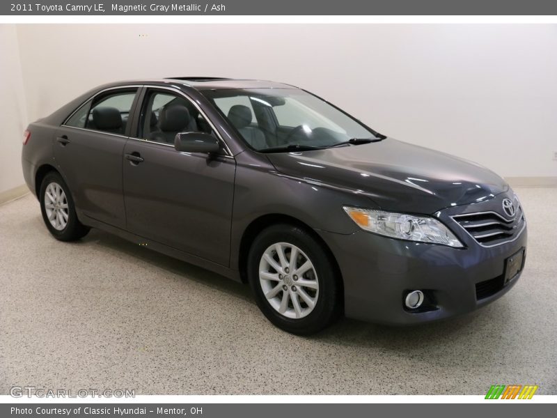 Magnetic Gray Metallic / Ash 2011 Toyota Camry LE