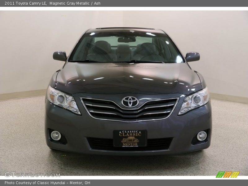 Magnetic Gray Metallic / Ash 2011 Toyota Camry LE