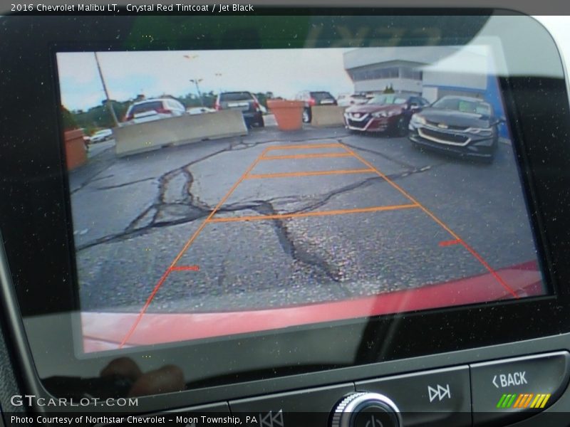 Crystal Red Tintcoat / Jet Black 2016 Chevrolet Malibu LT