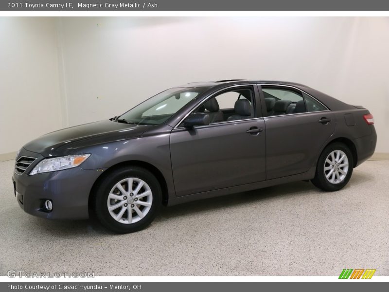 Magnetic Gray Metallic / Ash 2011 Toyota Camry LE