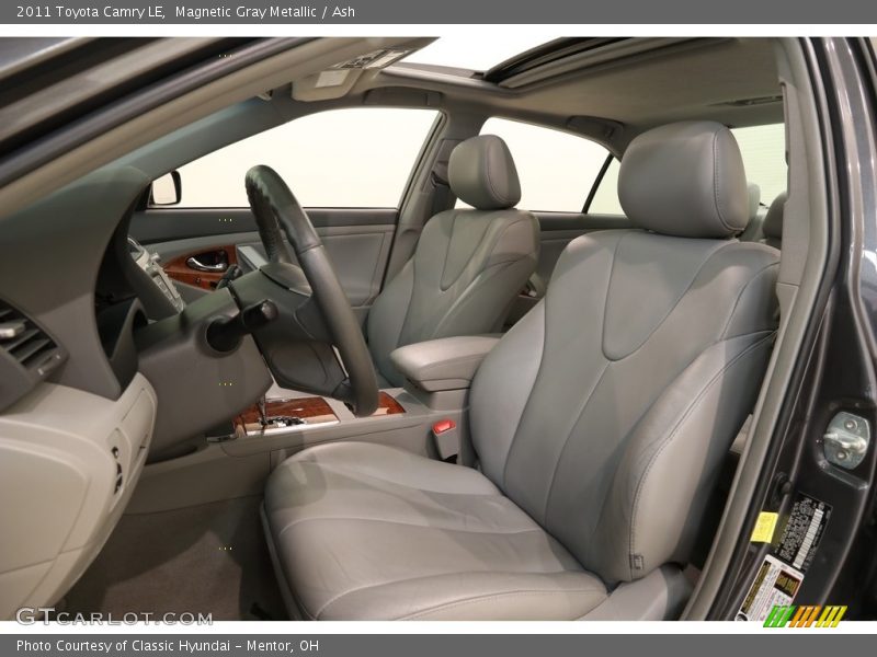 Magnetic Gray Metallic / Ash 2011 Toyota Camry LE