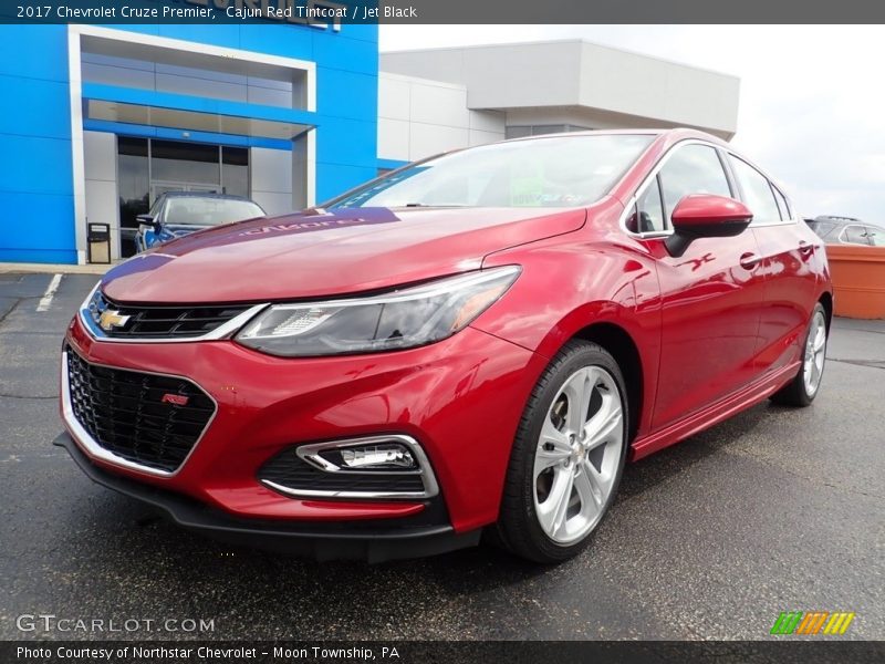 Cajun Red Tintcoat / Jet Black 2017 Chevrolet Cruze Premier