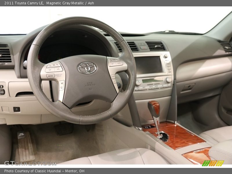 Magnetic Gray Metallic / Ash 2011 Toyota Camry LE