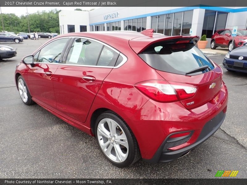 Cajun Red Tintcoat / Jet Black 2017 Chevrolet Cruze Premier