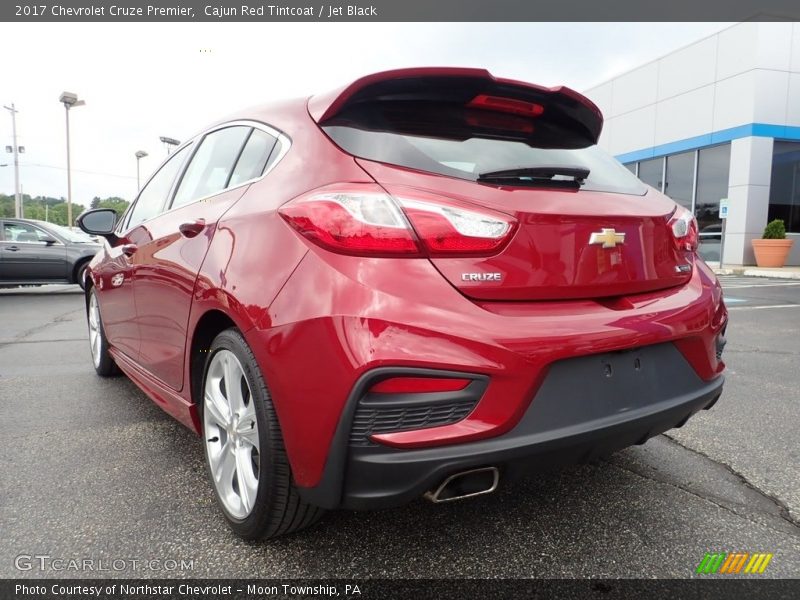 Cajun Red Tintcoat / Jet Black 2017 Chevrolet Cruze Premier
