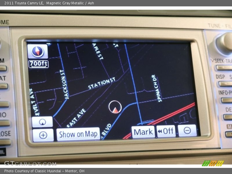 Magnetic Gray Metallic / Ash 2011 Toyota Camry LE