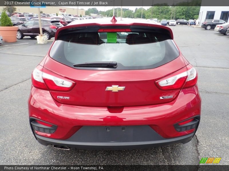 Cajun Red Tintcoat / Jet Black 2017 Chevrolet Cruze Premier