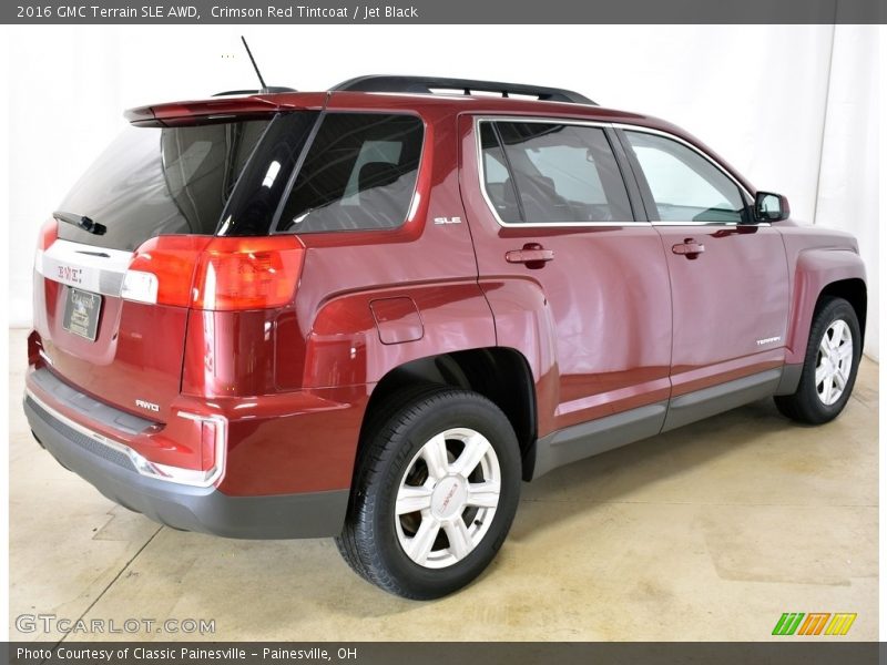 Crimson Red Tintcoat / Jet Black 2016 GMC Terrain SLE AWD