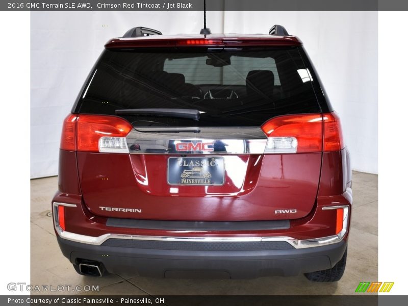 Crimson Red Tintcoat / Jet Black 2016 GMC Terrain SLE AWD