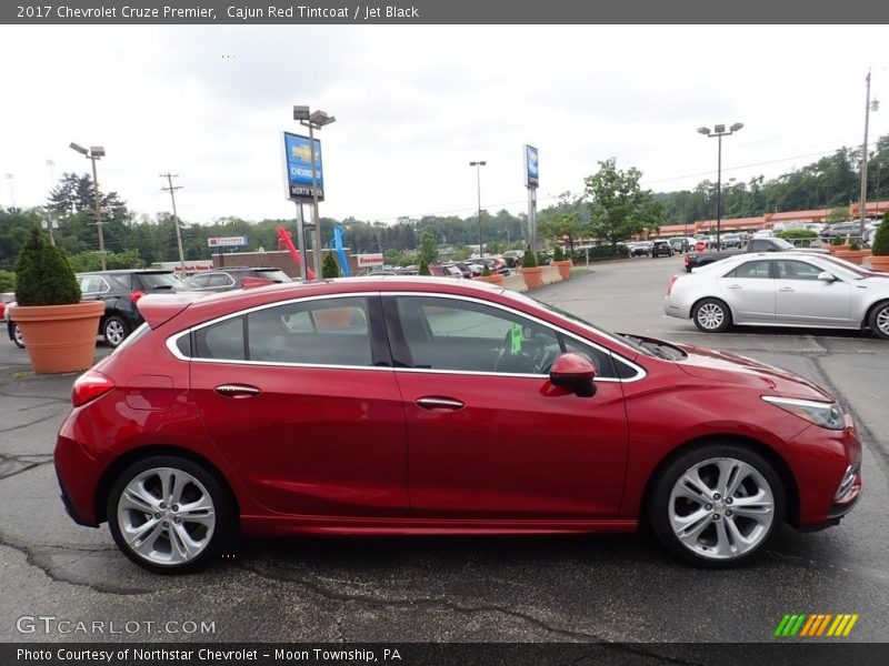 Cajun Red Tintcoat / Jet Black 2017 Chevrolet Cruze Premier