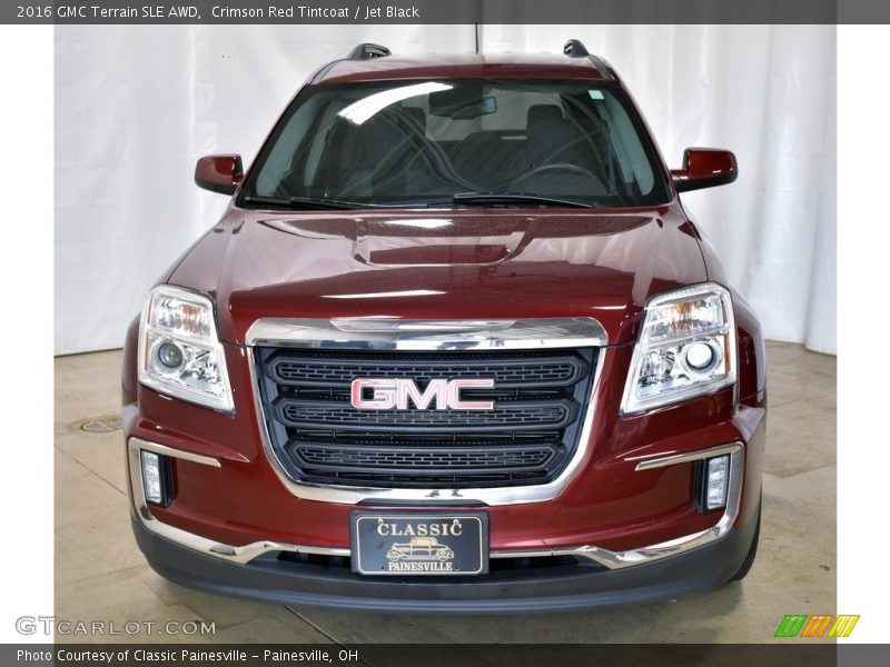 Crimson Red Tintcoat / Jet Black 2016 GMC Terrain SLE AWD