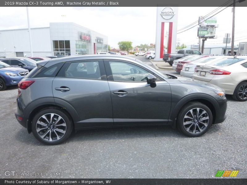 Machine Gray Metallic / Black 2019 Mazda CX-3 Touring AWD