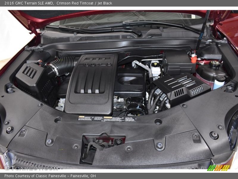 Crimson Red Tintcoat / Jet Black 2016 GMC Terrain SLE AWD