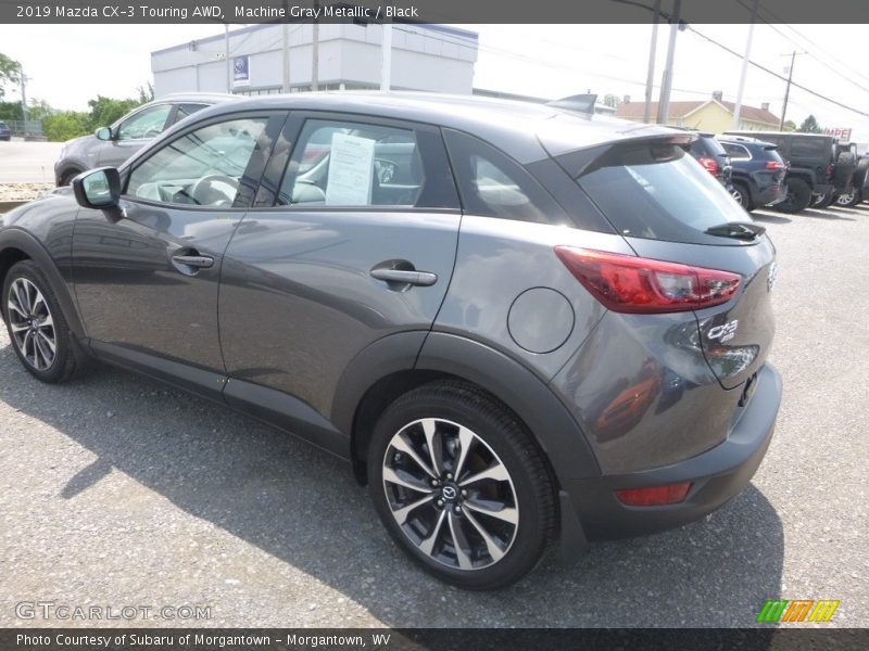 Machine Gray Metallic / Black 2019 Mazda CX-3 Touring AWD