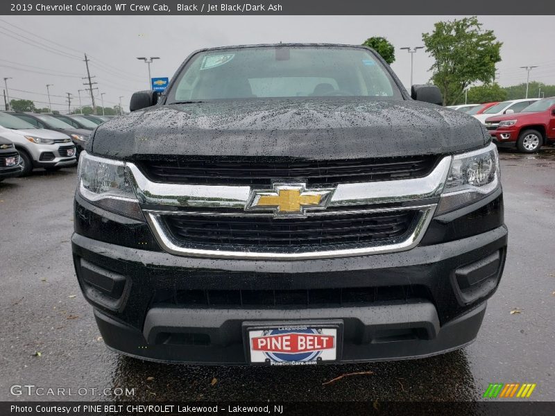 Black / Jet Black/Dark Ash 2019 Chevrolet Colorado WT Crew Cab