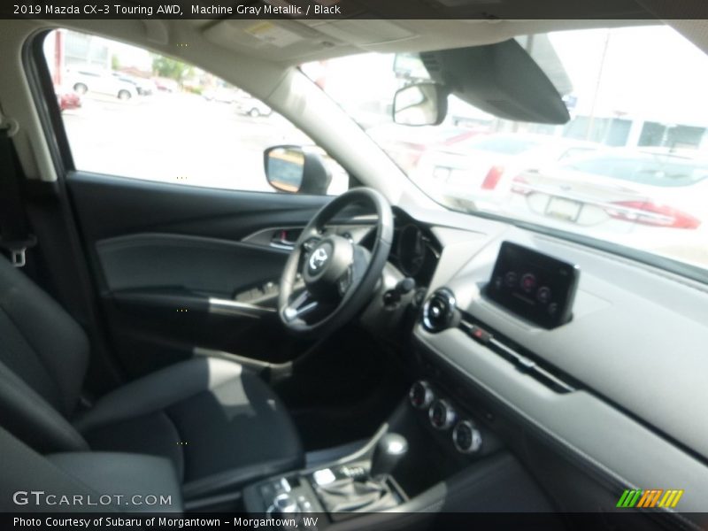 Machine Gray Metallic / Black 2019 Mazda CX-3 Touring AWD